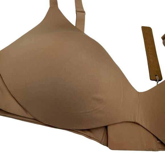 Skims Wireless Form Push-Up Bra Clay New With tags Size 38C - Picture 3 of 5